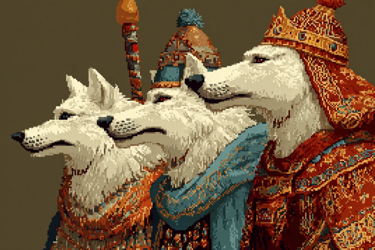 The Persian Wolves Are Back From Their Nap and I Haven't Had Mine