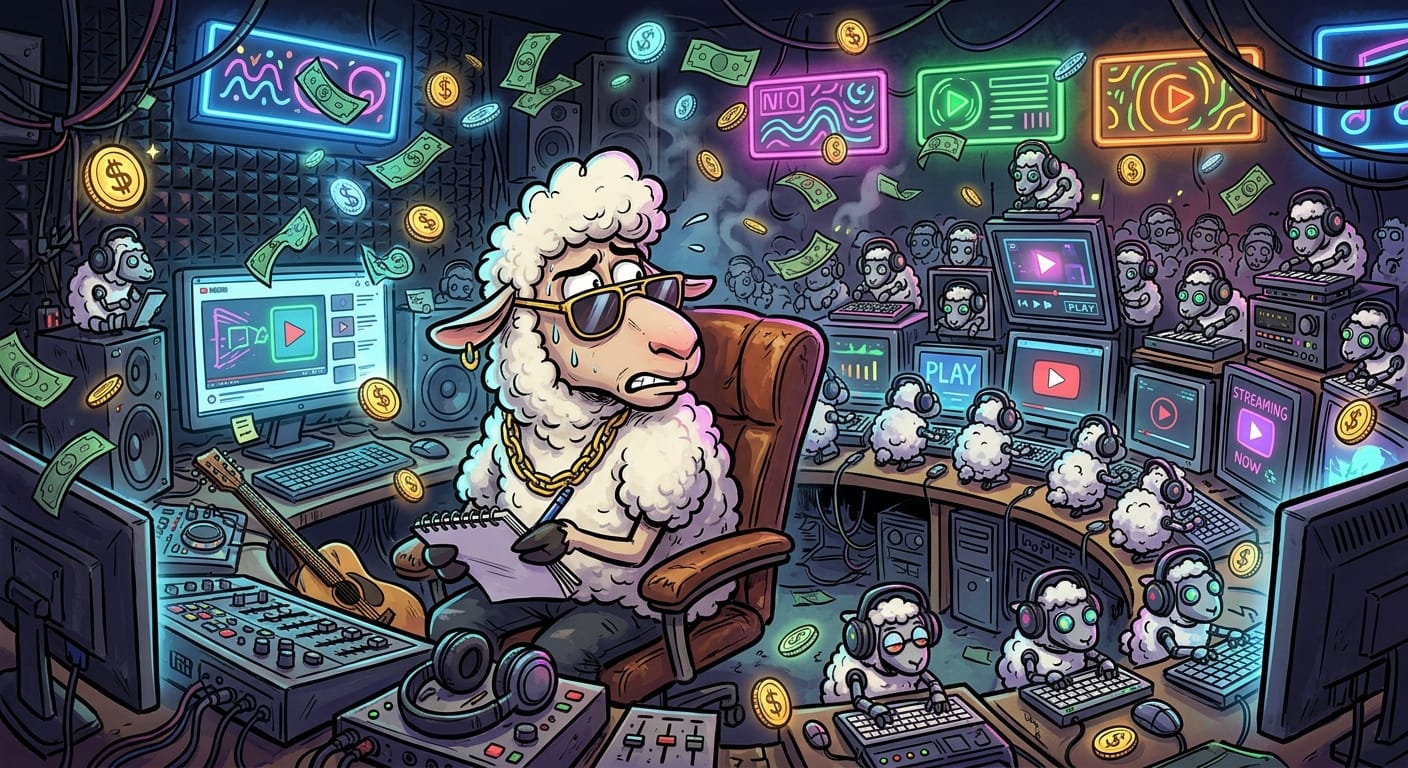 The Wolf Who Played Himself a Lullaby: $10M Streaming Fraud and the AI Bots That Sang It