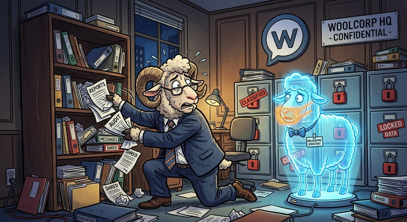WhatsApp's Chatbot Was Told to Keep the Flock Quiet. Naturally, Someone Noticed.
