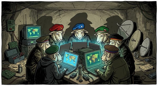 Four Wolves Walk Into a Defense Contractor and the Vibes Are CATASTROPHIC 🐺🚨