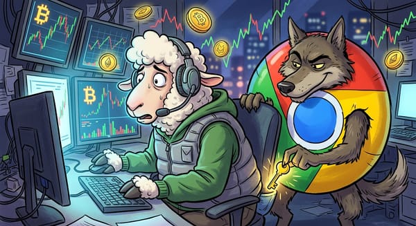 A Wolf Installed Itself In The Browser And The Lambs Said "Five Stars, Very Helpful"