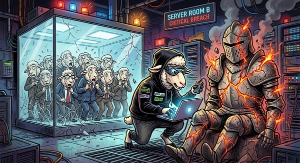 Nine Holes In The Fence?! AppArmor Said "No Cap, Come On In" 🐑💀