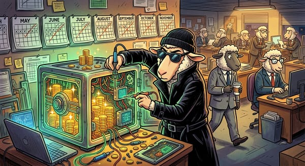 The Wolf Did Not Knock. The Wolf Got a Desk.