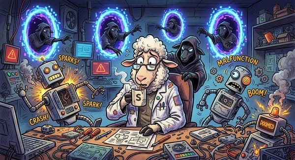 The Robots Are Unsheared and The Wolves Are Already Inside