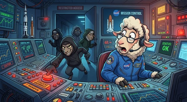 Houston, We Have A Wolf (And He's Driving The Spacecraft Now)
